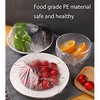 100Pcs Bowl Covers, Food Covers for Outside, Plastic Bowl Food Cover, Plastic Wrap for Food, Plastic Wrap, Reusable Food Wrap Bowl Covers