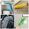 Foldable Multipurpose Microfiber Ceiling Fan Duster, Telescopic Pole Handle Flexible Brush