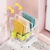 Wall Mounted Shelf Iron Storage Shelves for Kitchen Decoration Drainer Rack