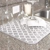 Absorbent Drying Mat for Plates or Glasses, Quick Dry Dish Towel/Mat