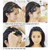 Hair Twister Band Double Bangs Hairstyle Hairband Hair Accessories (Pack of 2)
