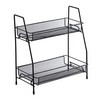 2 Layer Metal Stand Small Storage Rack for Kitchen, Bath Room, Bedroom and Office